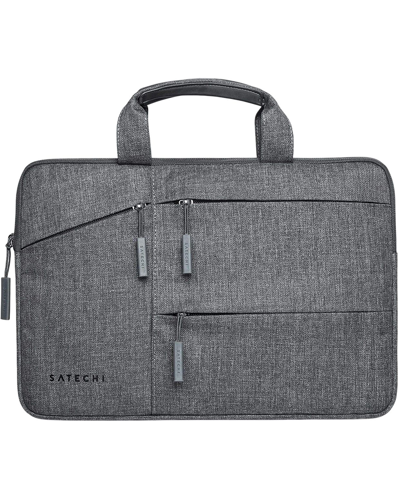 Satechi Water-Resistant Laptop Carrying Case with Pockets 13" Gray (ST-LTB13)